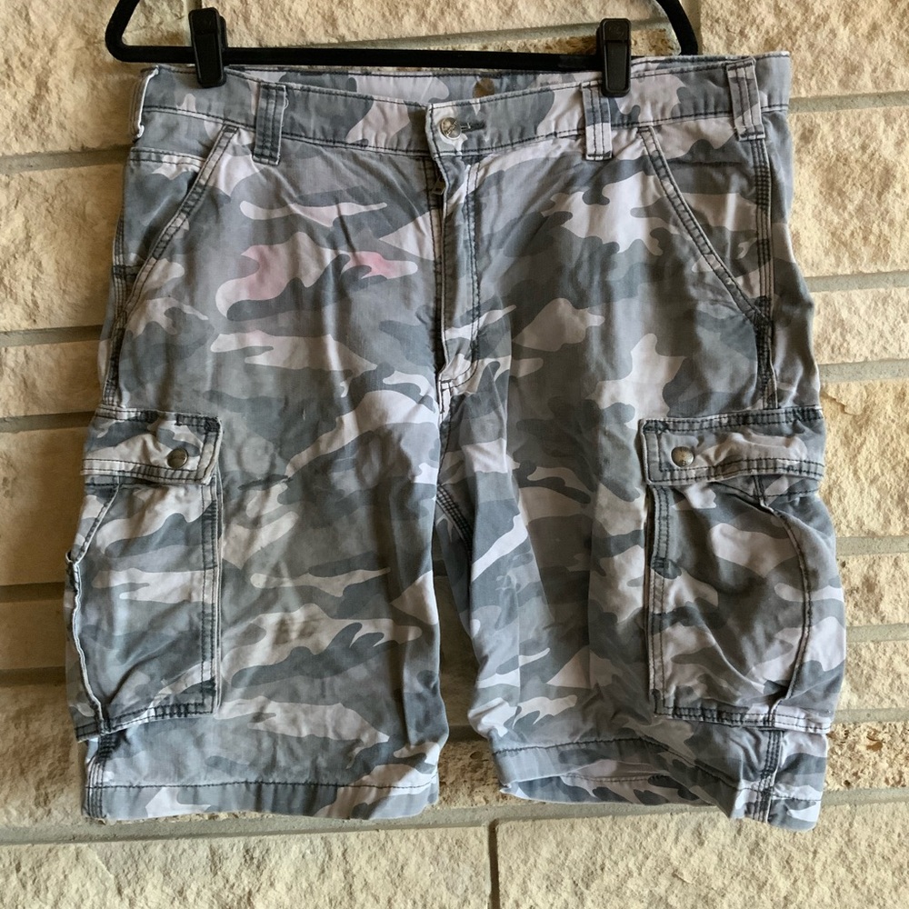 Carhartt Camouflage Cargo Shorts Size 38